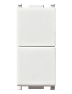 Due Pulsanti Indipend.1P Nono10a Bianco