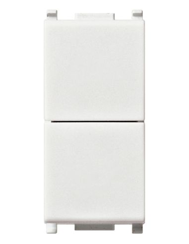 Due Pulsanti Indipend.1P Nono10a Bianco