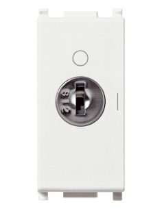 Interruttore 2P 16Ax Chiave Bianco