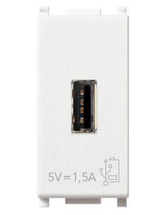 Unit  Alimentazione Usb 5V1,5A 1M Bianco