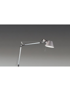 Tolomeo Mini Led Lampada Tavolo Solo Corpo e Rilevatore Movimento Alluminio