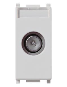 Presa Tv-Rd-Sat Passante Silver