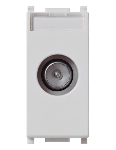 Presa Tv-Rd-Sat Passante Silver