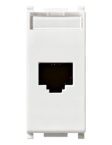 Presa Rj45 Netsafe Cat5e Utp Bianco