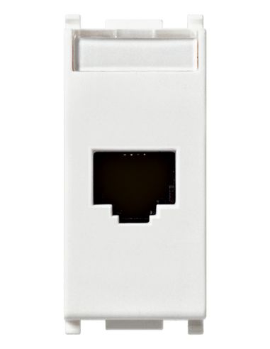 Presa Rj45 Netsafe Cat5e Utp Bianco