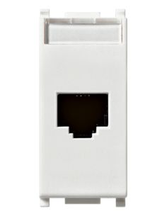 Presa Rj45 Netsafe Cat5e Ftp 110 Bianco
