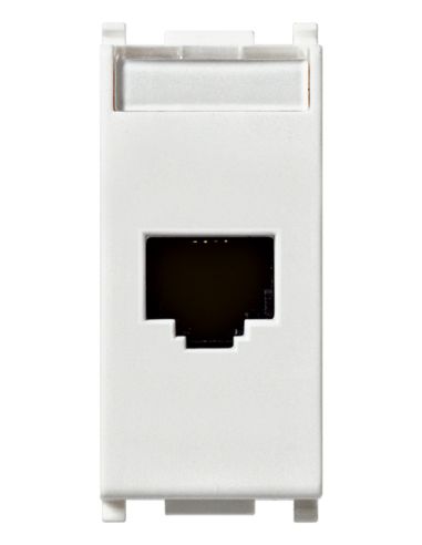 Presa Rj45 Netsafe Cat5e Ftp 110 Bianco