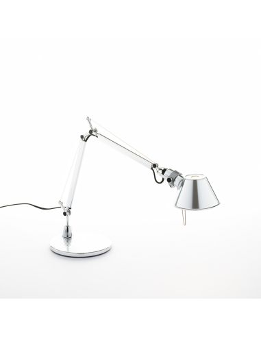 Artemide Tolomeo Micro Tavolo Completa Colore Alluminio Lucido