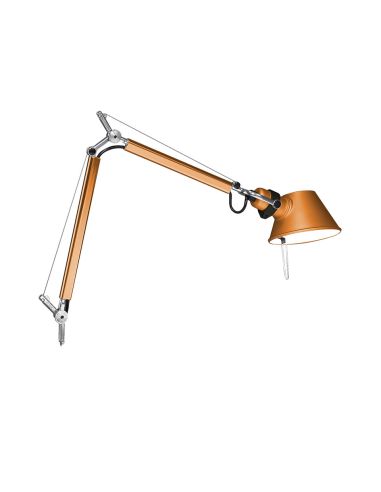 Artemide Tolomeo Micro Solo Corpo Lampada Arancio