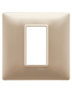 Placca 1M Champagne Opaco