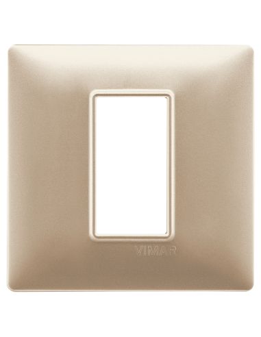 Placca 1M Champagne Opaco