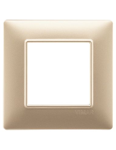 Placca 2M Champagne Opaco