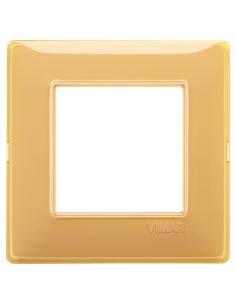 Placca 2M Reflex Ambra