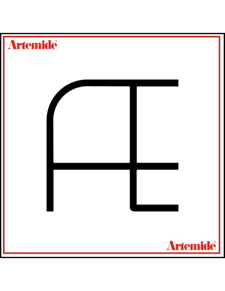 Artemide Alphabet Of Light Lampada Da Parete 'Æ' Uppercase E Solo Supporto