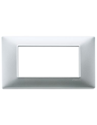 Placca 4M Argento Opaco