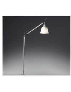 Artemide Tolomeo Reading Alluminio Solo Corpo E Diffusore Raso D18