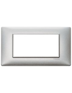 Placca 4M Argento Metallizzato