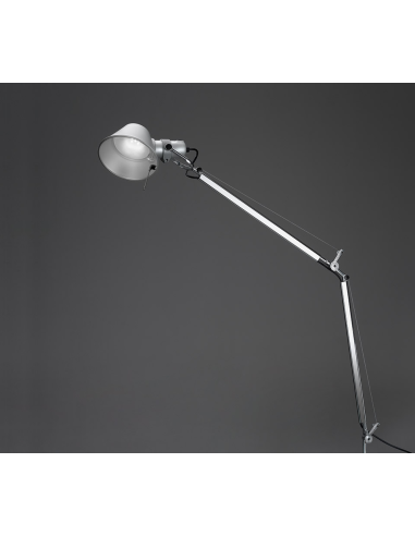 Tolomeo Led Da Tavolo Artemide Solo Corpo Rilevatore Movimento Alluminio
