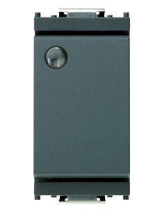 Interruttore 1P 16Ax Lum.So Grigio