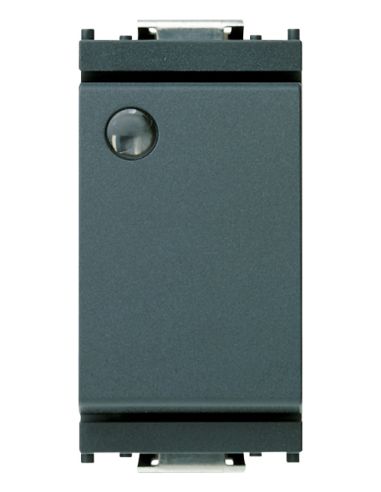 Deviatore 1P 16Ax Lum.So Grigio