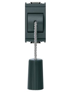 Pulsante 1P No 10A Tirante Grigio