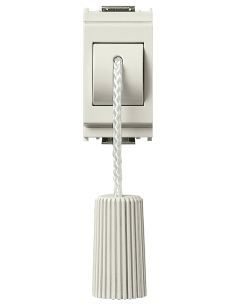 Pulsante 1P No 10A Tirante Bianco