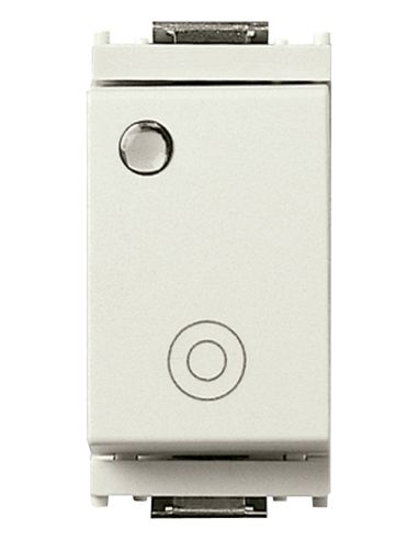 Pulsante 1Pno 10A Generico Lum.So Bianco
