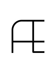 Artemide Alphabet Of Light Lampada Da Parete 'Æ' Uppercase