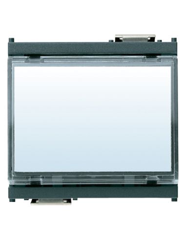 Pulsante Targh. 1P No 10A 12-24V Grigio