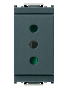 Presa 2Pt 10A P11 Grigio