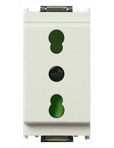 Presa 2Pt 16A P17/11 Bianco