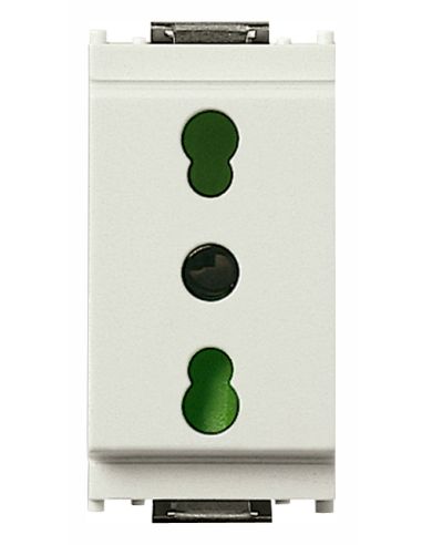 Presa 2Pt 16A P17/11 Bianco