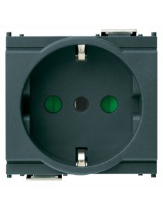 Presa 2Pt 16A P30 Grigio