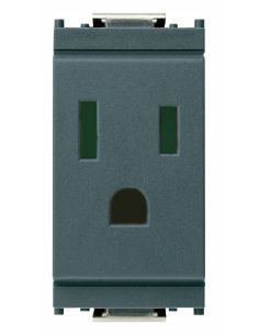 Presa Sicury 2Pt 15A Usasaso Grigio