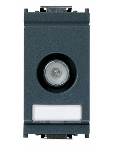 Presa Tv-Rd-Sat Passante Grigio