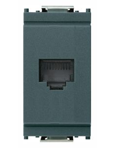 Presa Rj11 6/4 Grigio