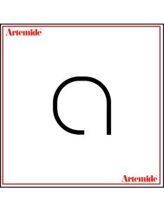 Artemide Alphabet Of Light Lampada Da Parete 'A' Lowercase E Solo Supporto