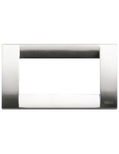 Placca Classica 4M Nichel Spazzolato