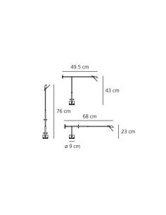 Artemide Tizio Micro Nero Lampada Da Tavolo 2