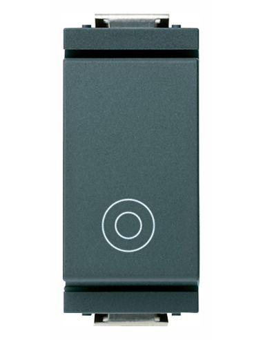 Pulsante 1P No 10A Generico Grigio