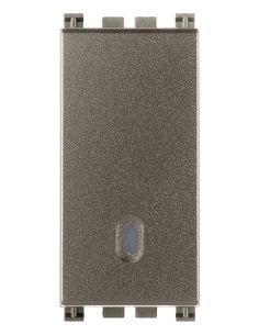 Pulsante 1P No 10A Metal