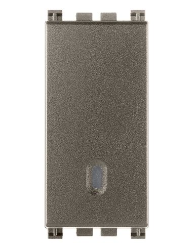 Pulsante 1P No 10A Metal