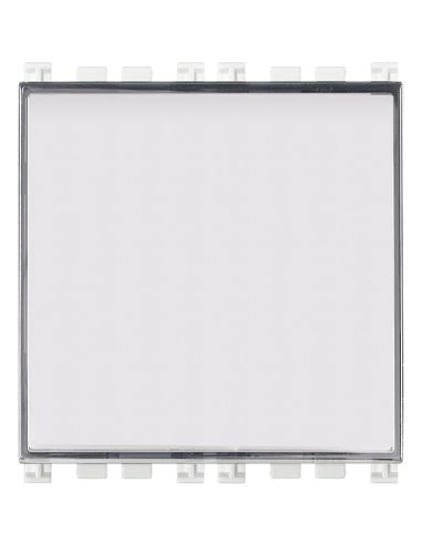 Pulsante Targhetta 1P No 10A Bianco