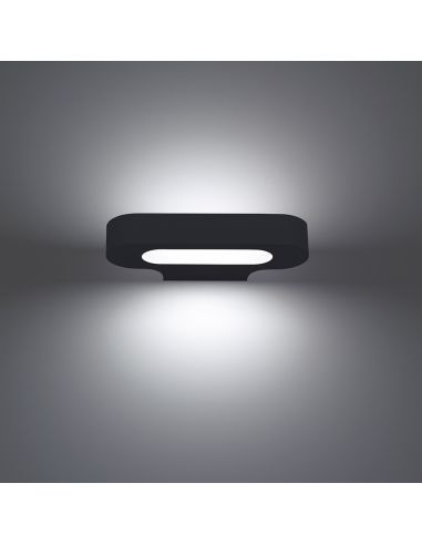 Artemide Talo Led Lampada Da Parete Nero Opaco
