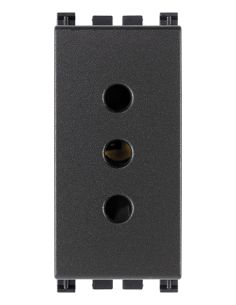 Presa 2Pt 10A P11 Grigio