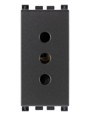 Presa 2Pt 10A P11 Grigio