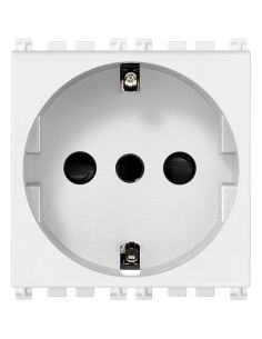 Presa 2Pt 16A P30 Bianco