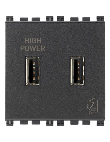 Unità Alimentazione Usb 5V2,1A 2M Grigio