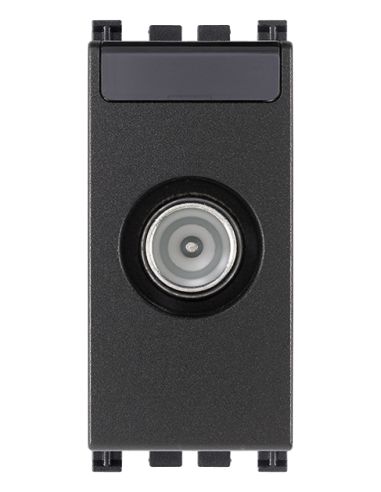 Presa Tv-Rd-Sat Passante Grigio