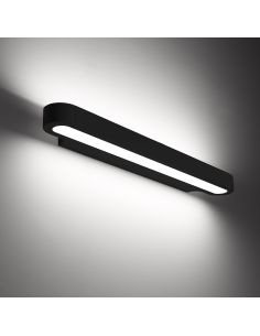 Artemide Talo Led 90 Lampada Da Parete Dim Nero Opaco